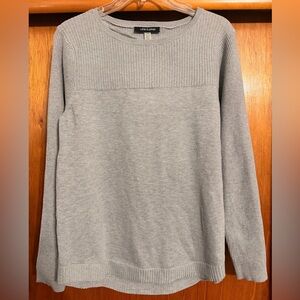Cable & Gauge Heather Gray Crewneck Sweater large
